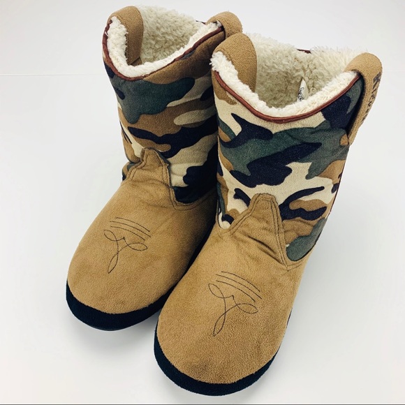 cowboy boot slippers
